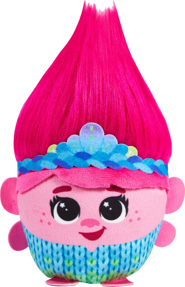 Mattel Trolls Band Together Queen Poppy Hairmony Mixer Plush with Sound