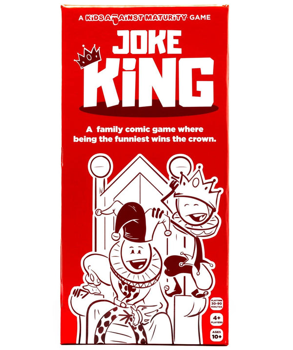 Nutt Heads Joke King Card Game – Family Comic Strip Party Game
