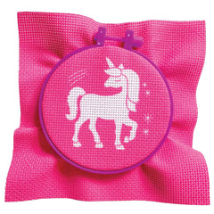 Cra-Z-Art Shimmer 'n Sparkle Unicorn DIY Embroidery Kit