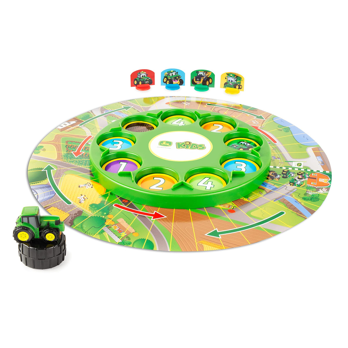 John Deere Go Johnny Go Cooperative Farming Board Game