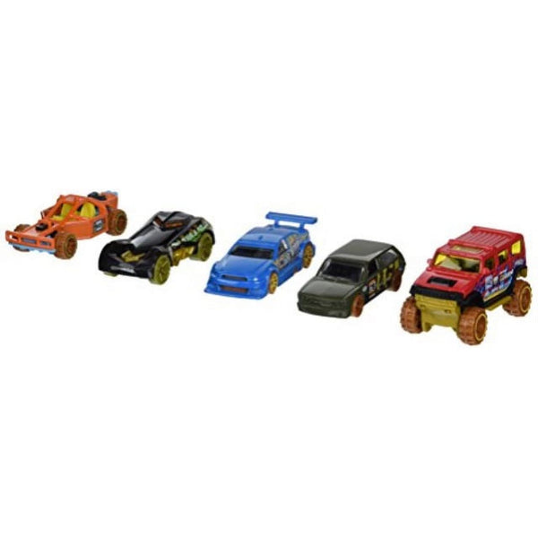 Hot Wheels 2014 Jungle Rally 5-Pack Die-Cast Car Collection