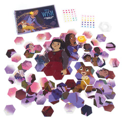Make It Real Disney Wish Window Art Mosaic Cling Kit – Ages 6+