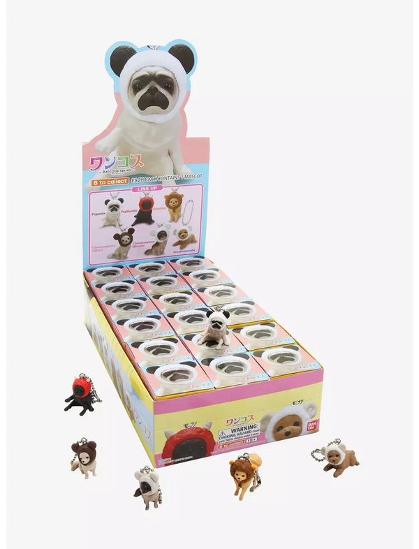 Bandai Bow Wow Cosplay Blind Box Mascot Charm Figure