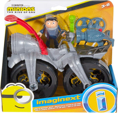 Fisher-Price Imaginext Minions Gru's Rocket Bike with Gru Figure