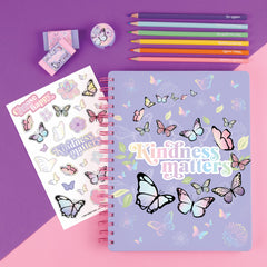 Make It Real 3C4G Butterfly All-in-1 Sketchbook & Journal Kit