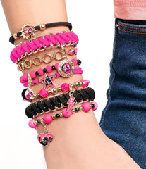 Make It Real Juicy Couture Crystal Bracelet Kit Bundle – Makes 15