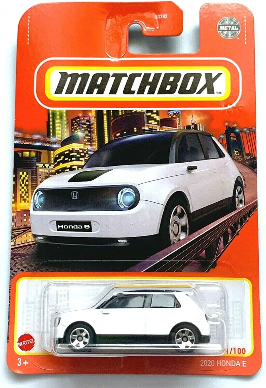 Matchbox 2020 Honda E Die-Cast Car 1:100 Scale