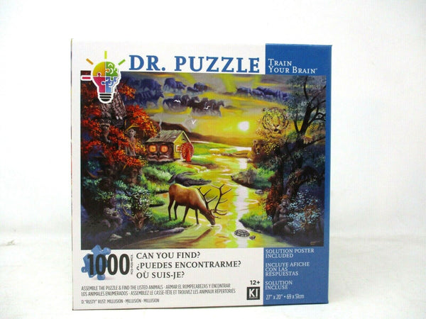 KI Puzzles Dr. Puzzle Can You Find? Rusty Rust Millusion 1000-Piece