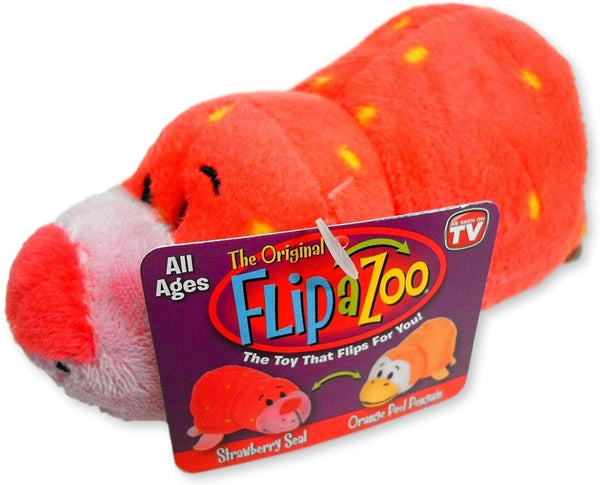 FlipaZoo Little FlipZee 5" Pocket Plush – Alligator & Giraffe