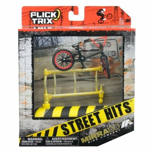 Flick Trix Street Hits Mirraco Parking Gate Fingerboard BMX Set