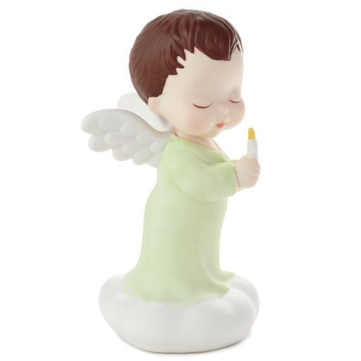 Hallmark Mary's Angels Let Your Light Shine Porcelain Figurine
