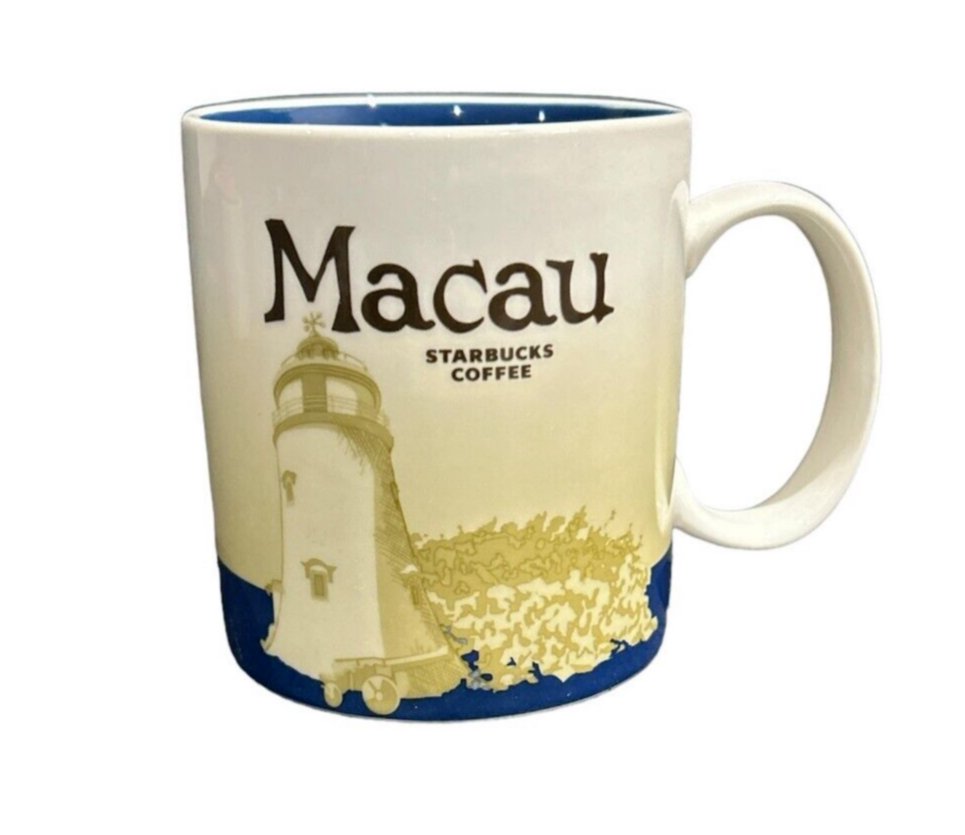 Starbucks Macau Global Icon Series Collector Mug 16 oz