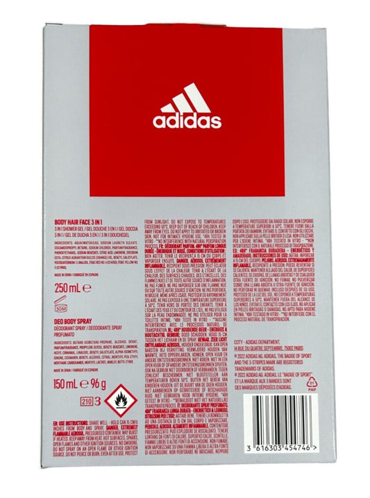Adidas Team Force 2-Pack Gift Set | Body Spray & Body Wash