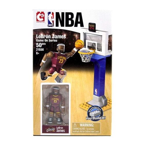 C3 NBA Game On Series – LeBron James Buildable Hoop Set