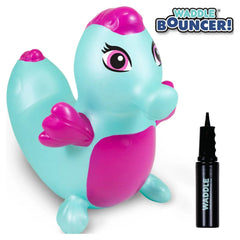 Waddle Inflatable Bouncy Hopper Ride-On Animal Toy for Kids