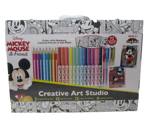 Cra-Z-Art Disney Mickey Mouse & Friends Art Studio Case