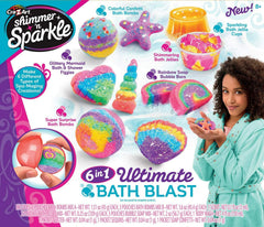 Cra-Z-Art Shimmer & Sparkle 6-in-1 Spa Creations Kit