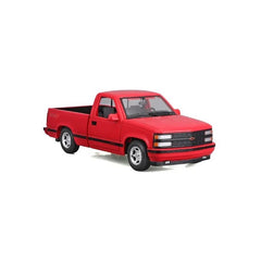 Maisto 1993 Chevrolet 454 SS Pick-Up Truck Model Kit 1:24 Scale – Red