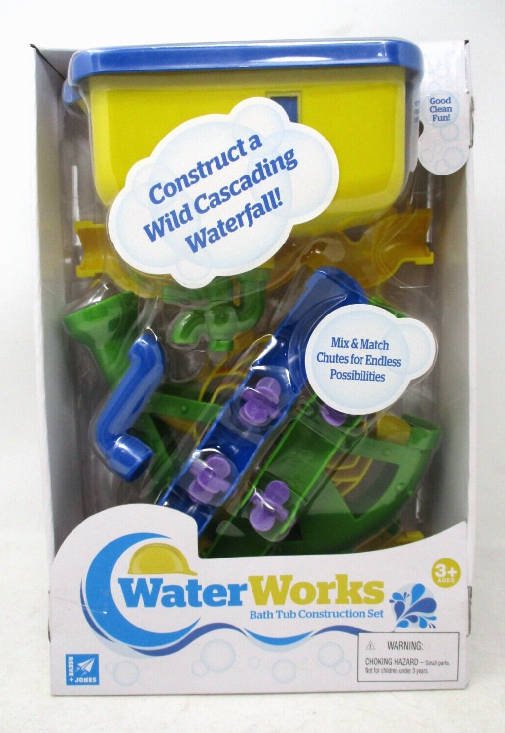 Reeve & Jones Water Works Bath Tub Construction Set