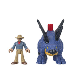 Imaginext Jurassic World Stegosaurus & Dr. Alan Grant Figure Set