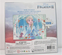 Disney Frozen 2 Foil Puzzle - 199 Piece Jigsaw for Kids Ages 5+