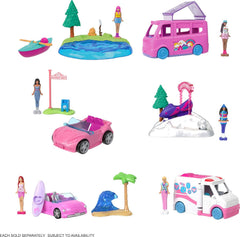 Barbie Mini Land Collectible Playset with 1.5-Inch Doll