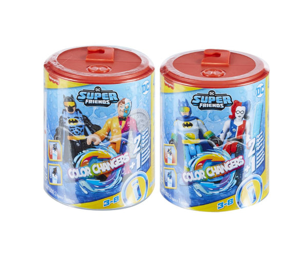 Imaginext DC Super Friends Color Changers Action Figures – Pack of 2