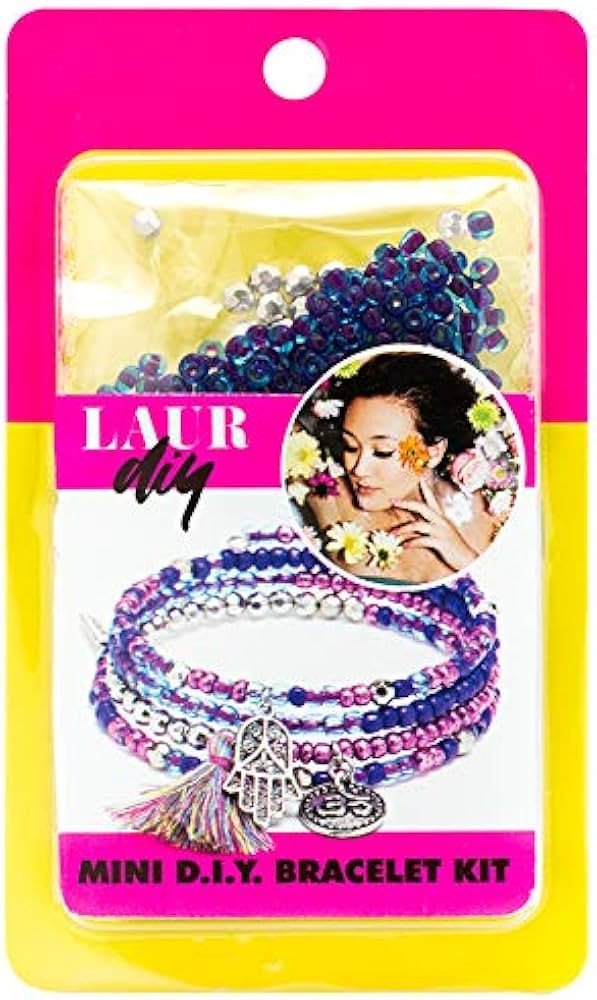 LAURdiy Mini DIY Bracelet Kit – Purple Wire