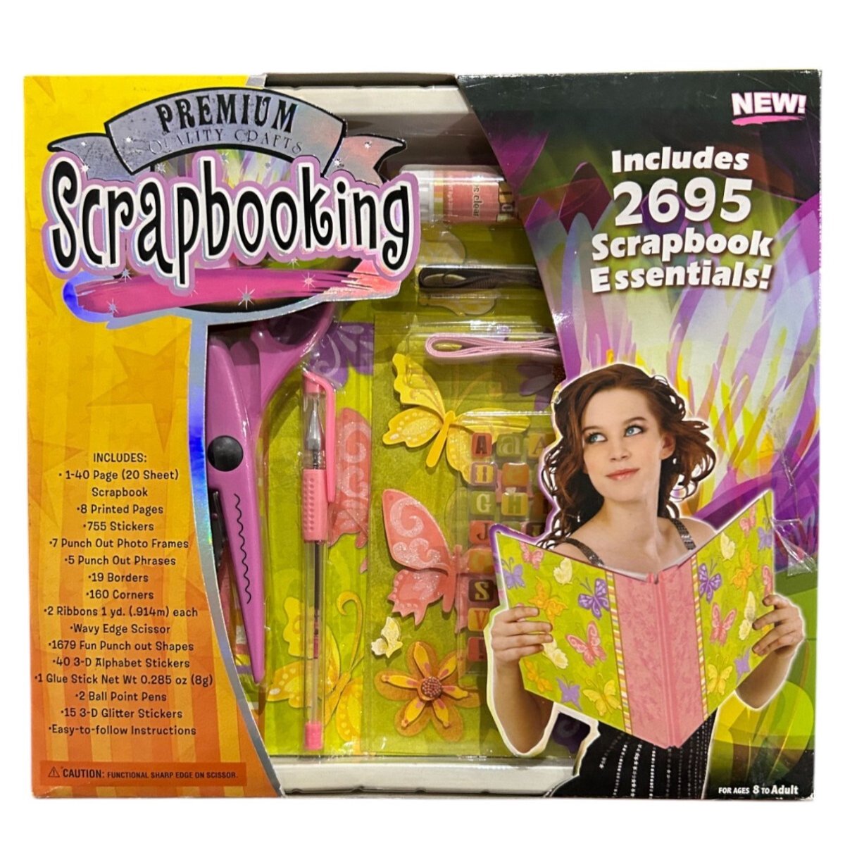 Horizon Group Premium Scrapbooking Kit — 2695-Piece Essentials Set