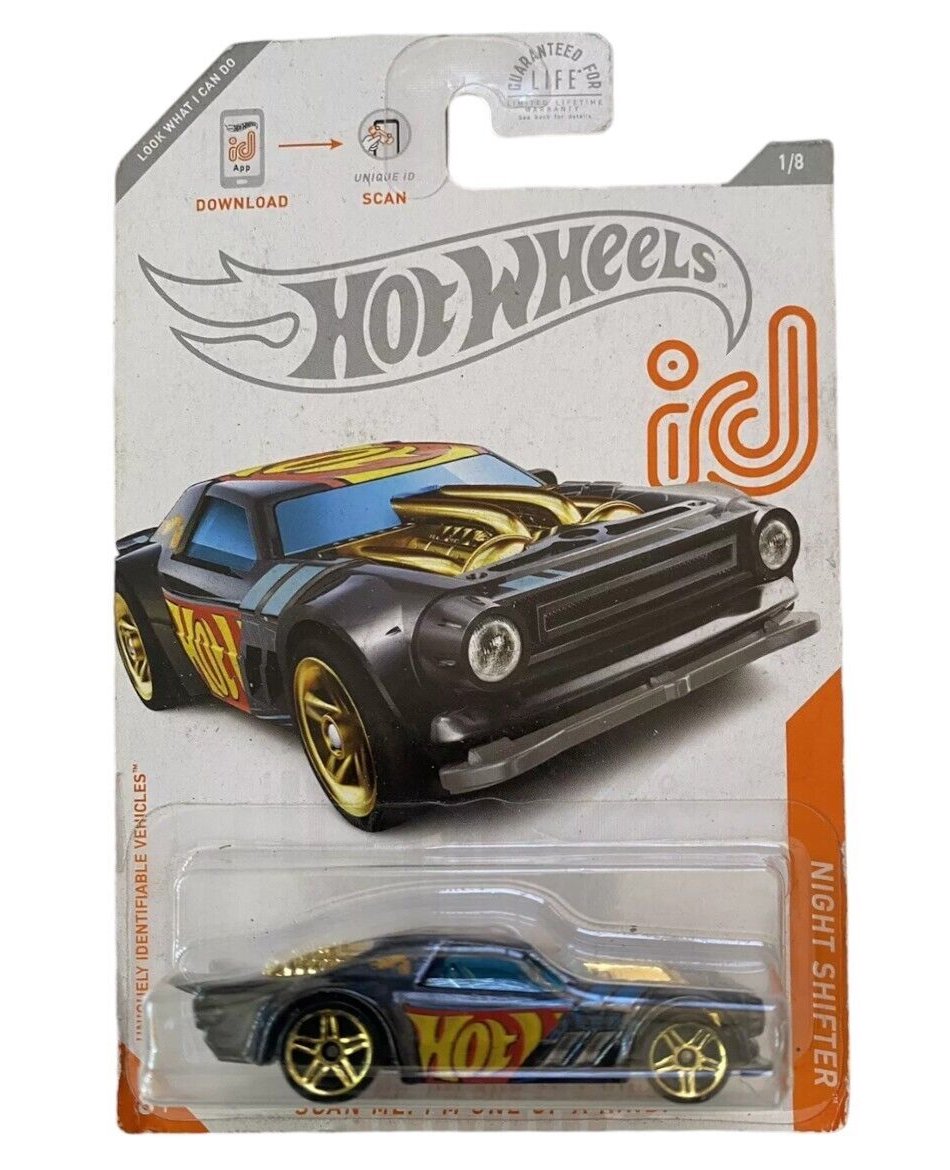 Hot Wheels ID Night Shifter Die-Cast Car – Series 1/8
