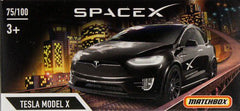 Matchbox Tesla Model X Die-Cast Car – Black SpaceX Edition