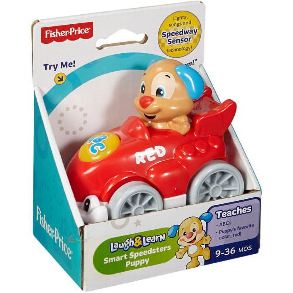 Fisher-Price Laugh & Learn Smart Speedsters Puppy's Car Learning Toy