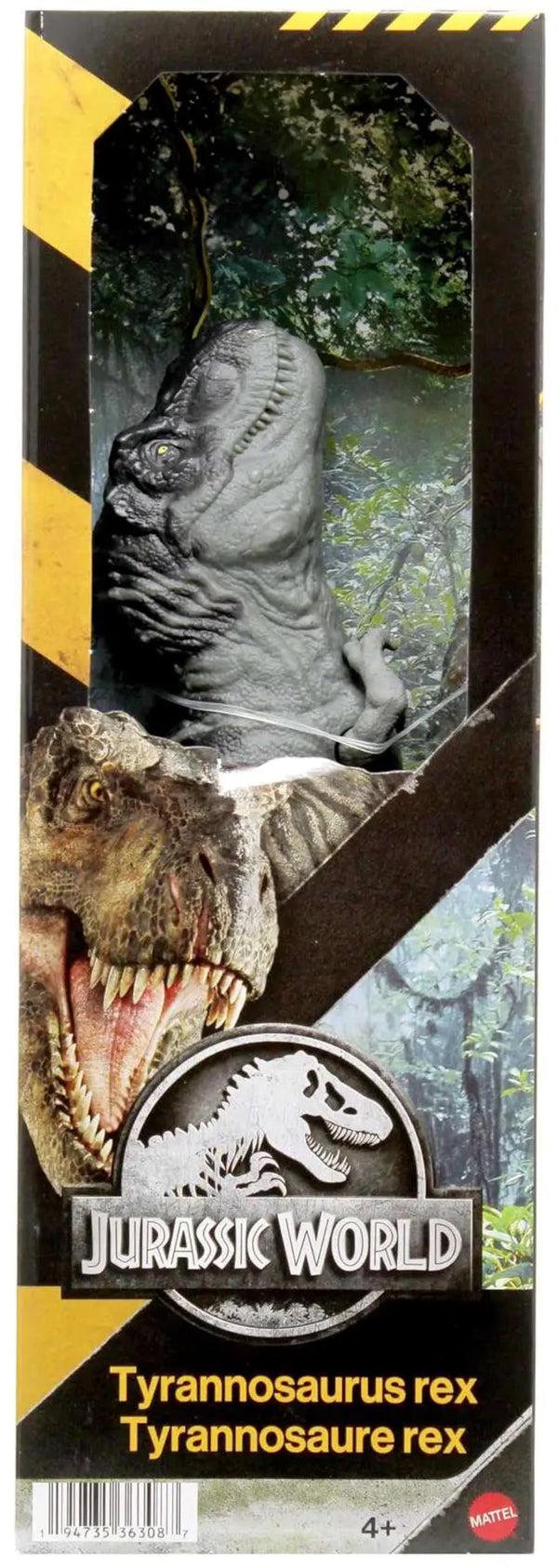 Mattel Jurassic World T-Rex Action Figure | 12-Inch Dinosaur Toy
