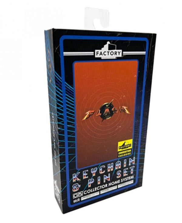 Flash CHS Keychain & Pin Set Officially Licensed Metal Charm Set