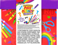 Cra-Z-Art Surprise Art Unboxing Kit – 130+ Creative Activities