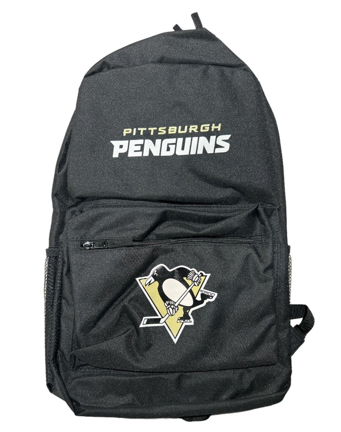 NHL Pittsburgh Penguins Backpack – Classic Black Fan Bag