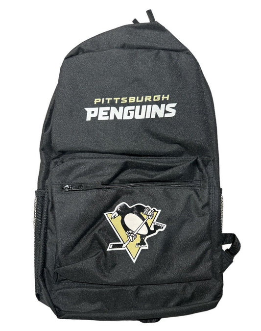 NHL Pittsburgh Penguins Backpack – Classic Black Fan Bag