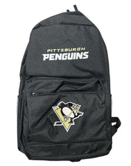 NHL Pittsburgh Penguins Backpack – Classic Black Fan Bag