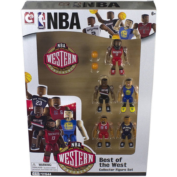 NBA Best of the West C3 Collectible Figures – 5-Pack