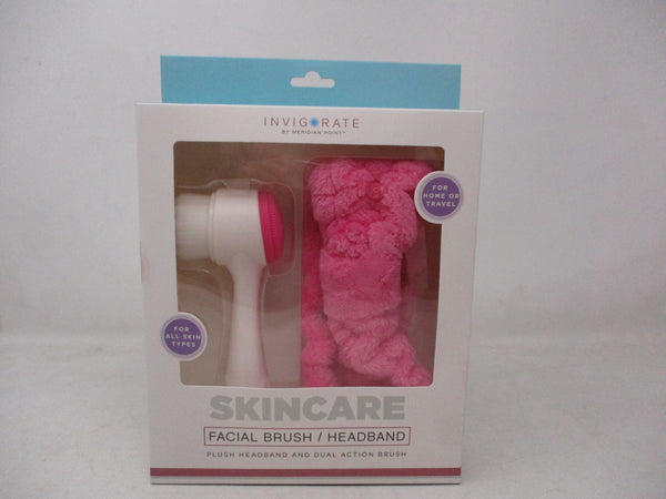Meridian Point Invigorate Facial Brush & Headband Set