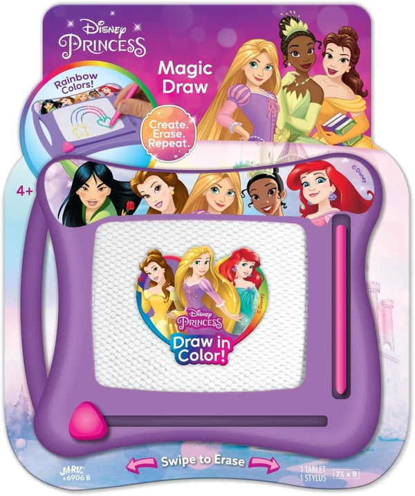 JA-RU Disney Princess Magic Magnetic Drawing Board for Kids