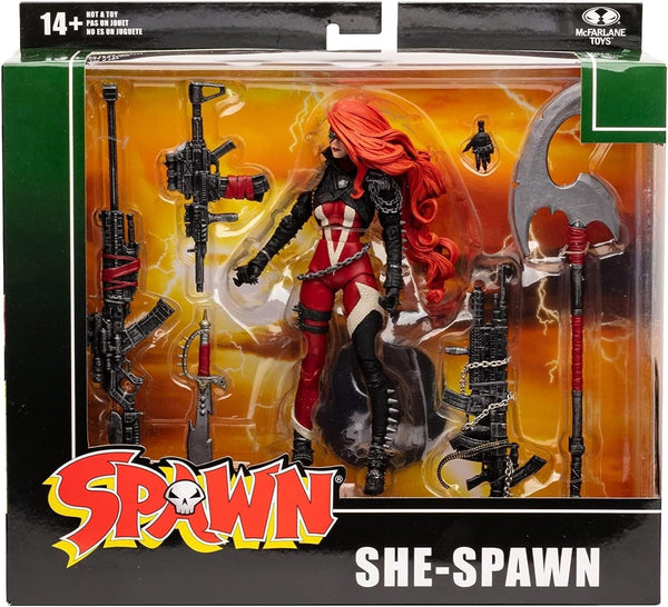 McFarlane Toys She-Spawn 7-Inch Deluxe Action Figure Set