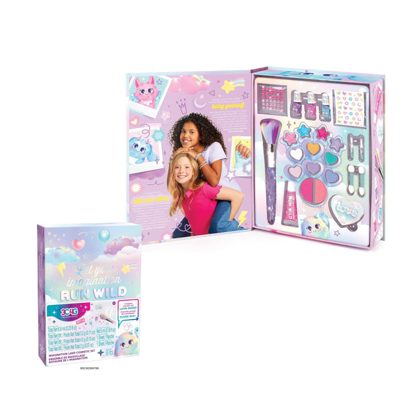 Make It Real Imagination Land 25-Piece Cosmetic Set for Tweens