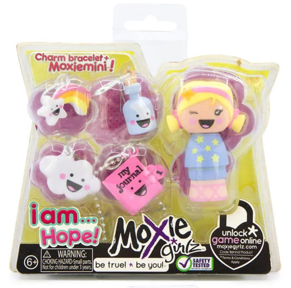 MGA Moxie Girlz I Am Charm Bracelet & Moxiemini Hope