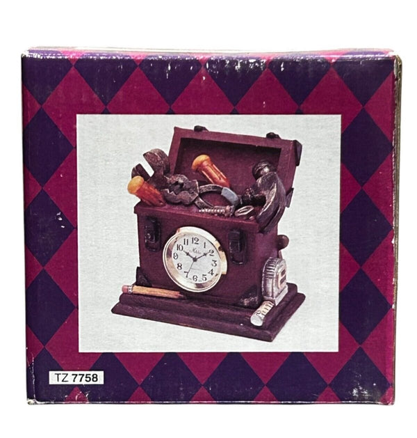 Tool Box Clock – Novelty Desk Clock for Mechanics & DIY Fans