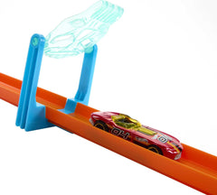 Hot Wheels Track Builder Ice Crash Playset with Car & Storage