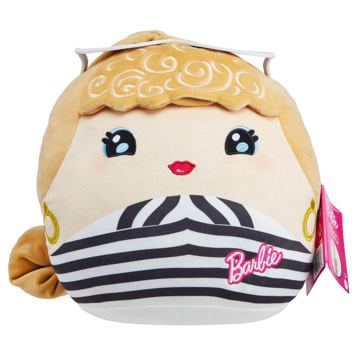 Barbie Cuutopia 10-Inch Soft Pillow Plush Doll – Chevron Swimsuit