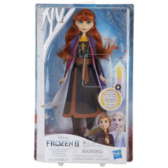 Disney Frozen 2 Anna Autumn Swirling Adventure Light-Up Fashion Doll