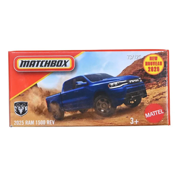 Matchbox 2025 RAM 1500 REV Die-Cast Pickup Truck #73/125
