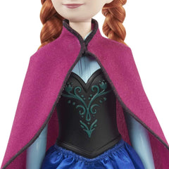 Mattel Disney Frozen Anna 11-Inch Fashion Doll with Cape & Accessories